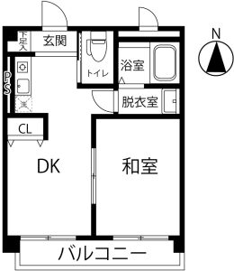 302号室　洗濯機置き場新設（2021年9月1日）